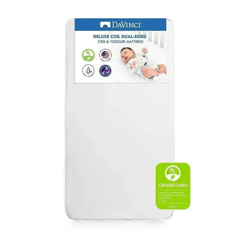 Million Dollar Baby Mattresses, Pads & Covers*- Deluxe Coil Dual-Sided Crib Mattress