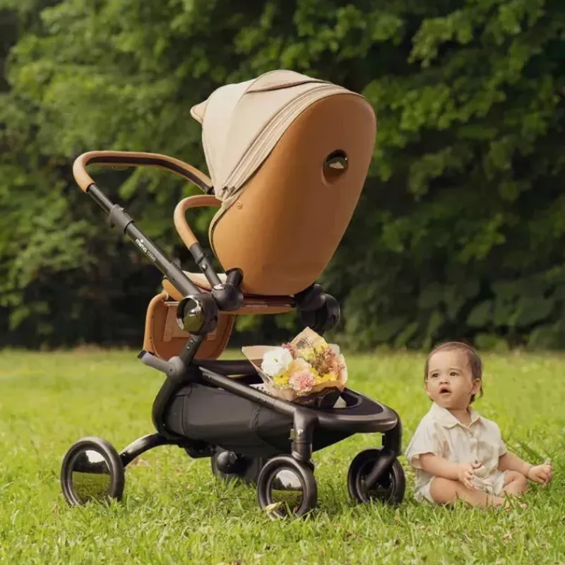 Mima Top Strollers|Single Strollers*- Creo Single Stroller, Mocha Cream