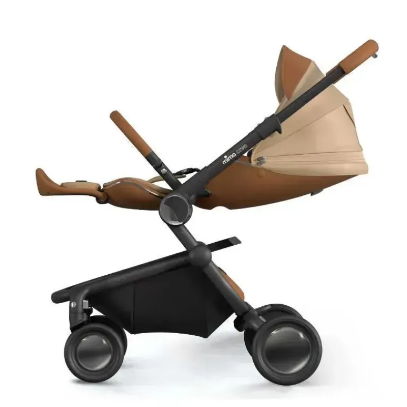 Mima Top Strollers|Single Strollers*- Creo Single Stroller, Mocha Cream