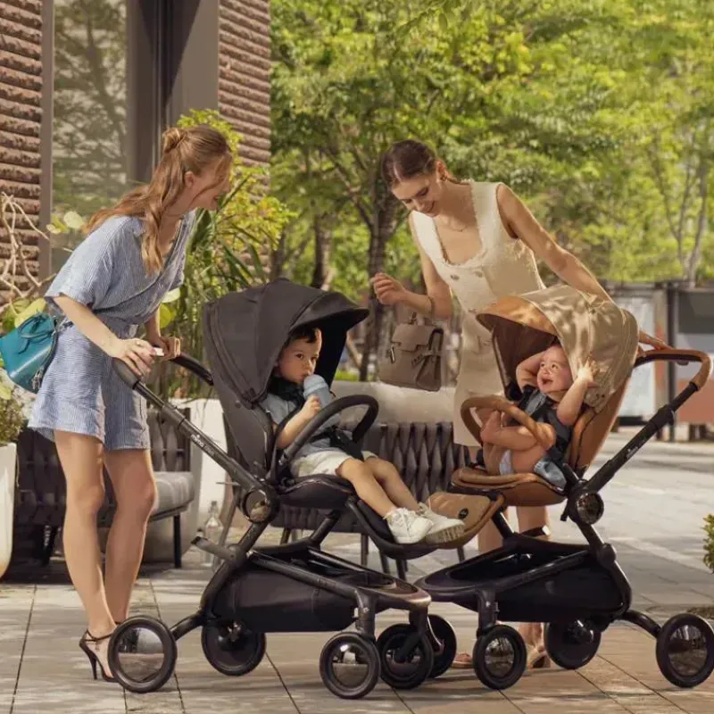 Mima Top Strollers|Single Strollers*- Creo Single Stroller, Mocha Cream