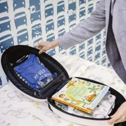 Mima Luggage & Accessories*- Ovi Trolley Rolling Bag, Snow White