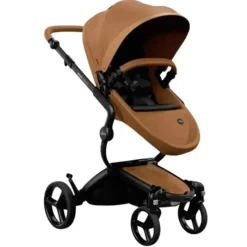 Mima Top Strollers|Single Strollers*- Xari Max Stroller, Black/Camel/Black