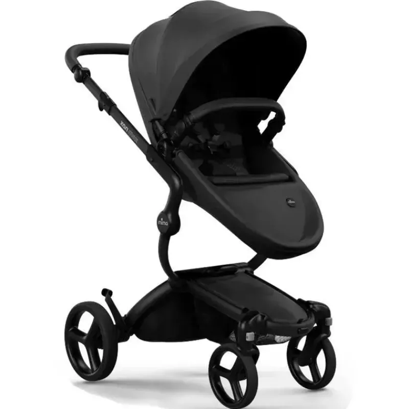 Mima Top Strollers|Single Strollers*- Xari Max Stroller Black Chassis/Black Seat Box/Black Starter Pack