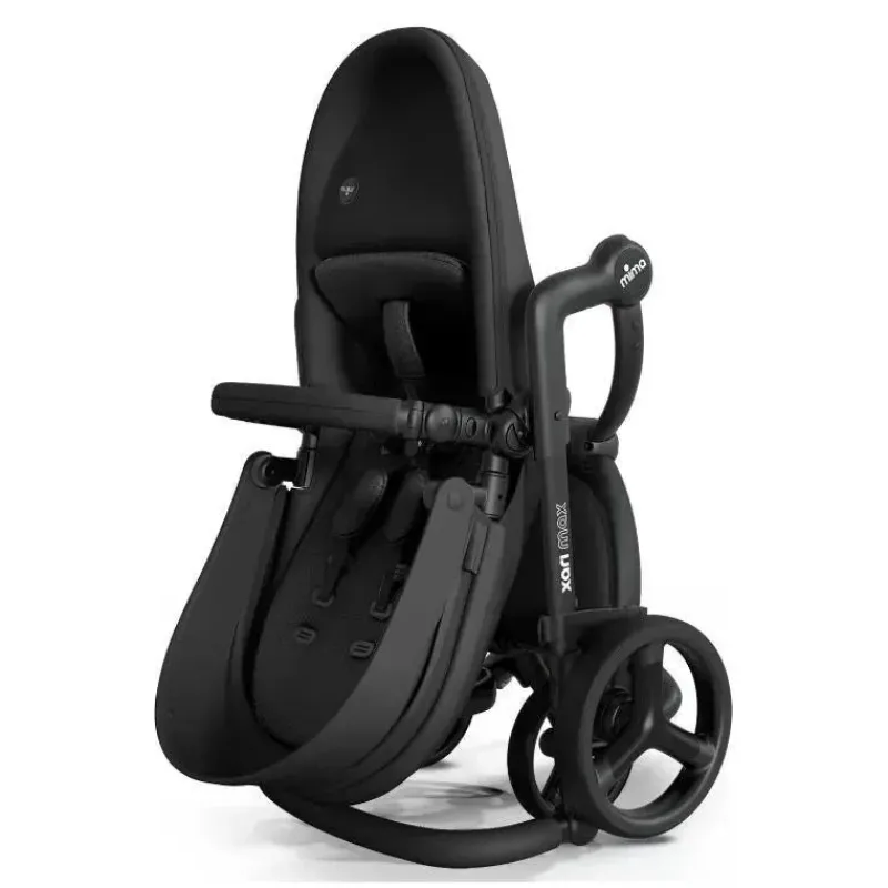 Mima Top Strollers|Single Strollers*- Xari Max Stroller Black Chassis/Black Seat Box/Black Starter Pack
