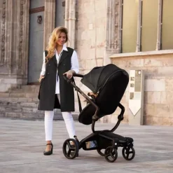 Mima Top Strollers|Single Strollers*- Xari Max Stroller Black Chassis/Black Seat Box/Black Starter Pack