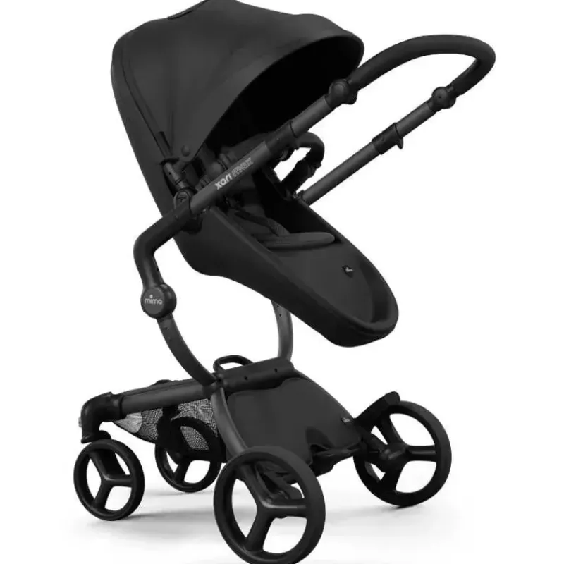 Mima Top Strollers|Single Strollers*- Xari Max Stroller Black Chassis/Black Seat Box/Black Starter Pack