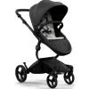 Mima Top Strollers|Single Strollers*- Xari Max Stroller Black Chassis/Black Seat Box/Stone-White Starter Pack