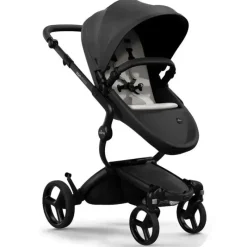 Mima Top Strollers|Single Strollers*- Xari Max Stroller Black Chassis/Black Seat Box/Stone-White Starter Pack