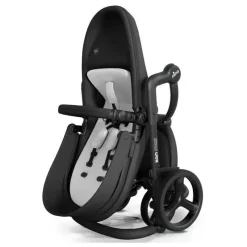 Mima Top Strollers|Single Strollers*- Xari Max Stroller Black Chassis/Black Seat Box/Stone-White Starter Pack