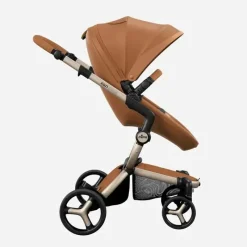 Mima Top Strollers|Single Strollers*- Xari MAX Stroller, Champagne/Black/Camel