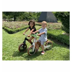 Mima Bikes & Trikes*- Zoom Balance Bike, White/Camel