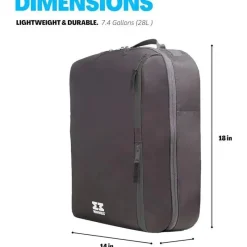 Minimeis Front, Hip And Backpack Carriers*- Universal G4 Backpack, Black/Grey