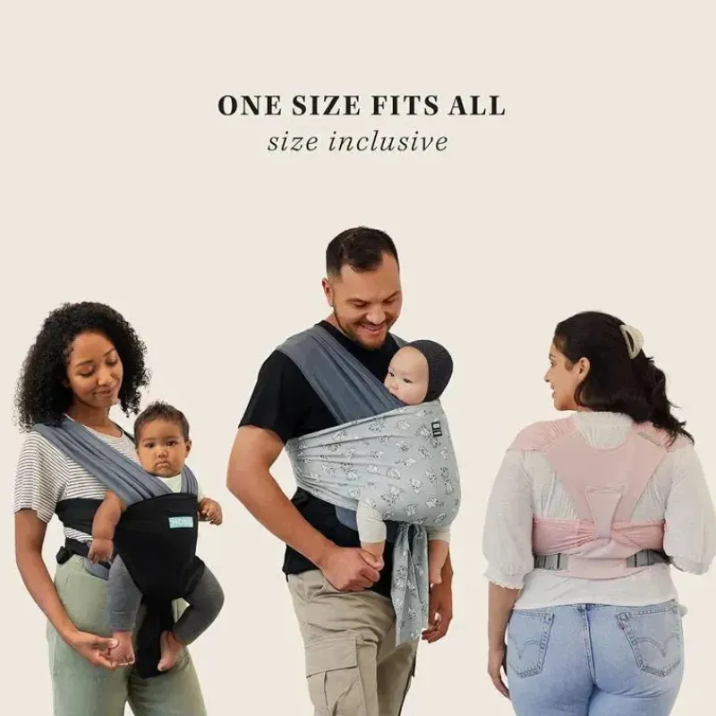 Moby Star Wars|Front, Hip And Backpack Carriers*- Easy-Wrap Carrier, Baby Carrier and Wrap in One, Disney Star Wars Grogu's Galaxy