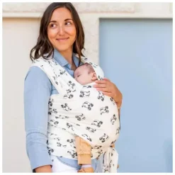 Moby Baby Slings & Wraps*Wrap Classic - Disney's Mickey Mouse White Carrier