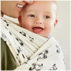 Moby Baby Slings & Wraps*Wrap Classic - Disney's Mickey Mouse White Carrier