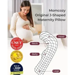 Momcozy Body Pillow*- J-Shaped Maternity Body Pillow