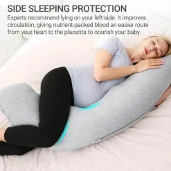 Momcozy Body Pillow*- J-Shaped Maternity Body Pillow