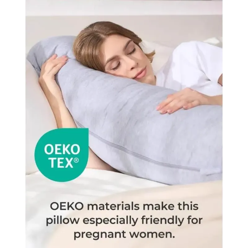 Momcozy Body Pillow*- J-Shaped Maternity Body Pillow