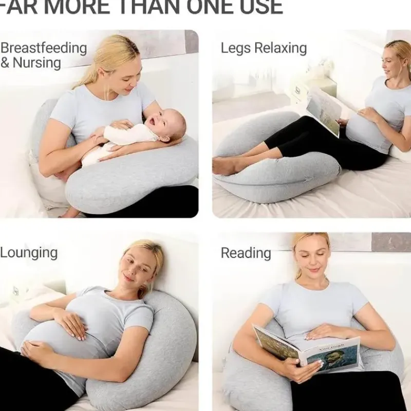 Momcozy Body Pillow*- J-Shaped Maternity Body Pillow
