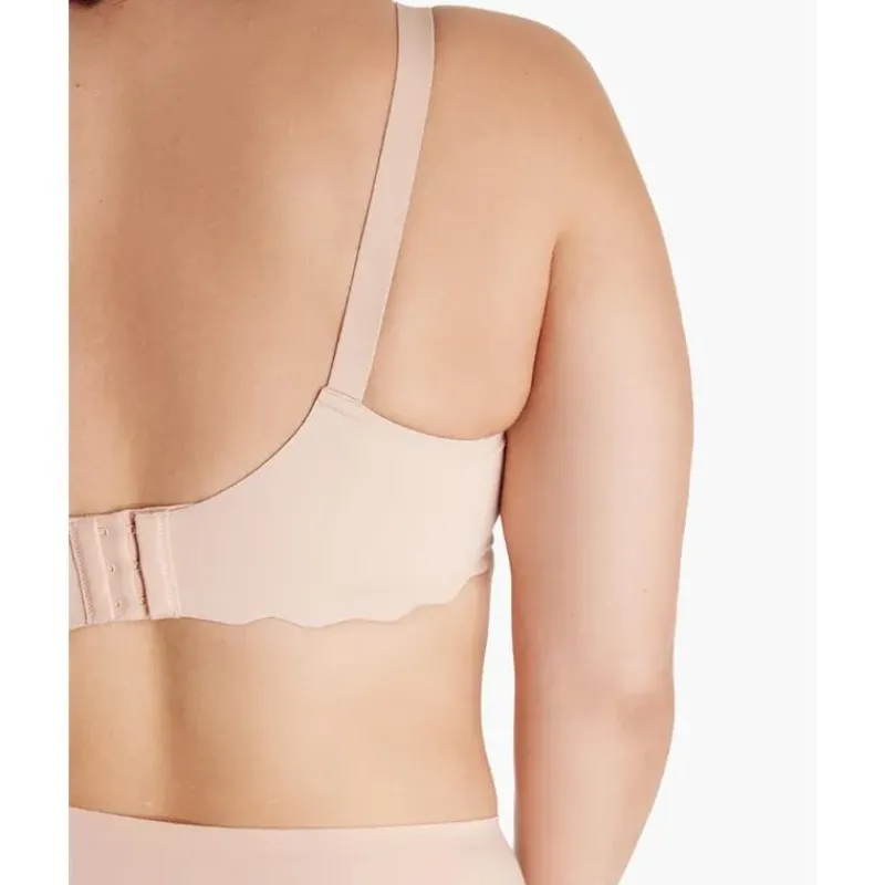 Momcozy Nursing Bra & Intimate Apparel*- Seamless Floral Push Up Nursing Bra, Oyster Pink