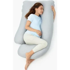 Momcozy Body Pillow*- U Shaped Cooling Fabric Pregnancy Pillow