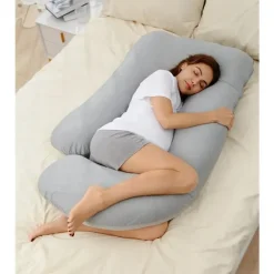 Momcozy Body Pillow*- U Shaped Cooling Fabric Pregnancy Pillow