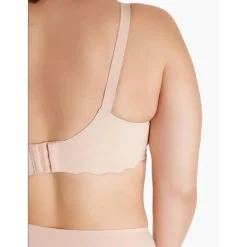 Momcozy Nursing Bras*- Yn46 Seamless Floral Push Up Nursing Bra-Oyster Pink, Xl