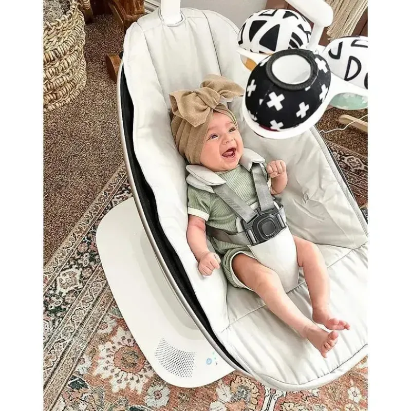 4 Moms Bouncers, Swings & Rockers|Cool Baby Products*4Moms - MamaRoo Multi-Motion Baby Swing - Grey