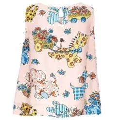 Moschino Dresses|Baby Dresses & Skirts*Baby - Girl All-Over Animal Printed With Bow, Pink