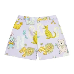 Moschino Baby Shorts, Jeans & Pants*Baby - Girl All-Over Printed Shorts With Pockets, Lilac