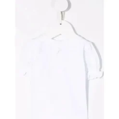 Moschino Baby Tops*Baby - Girl Puffy T-Shirt With Elephant, Yellow