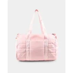 Moschino Convertible Backpacks*Baby - Logo Straps Diaper Bag With Changing Mat, Light Pink