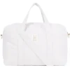 Moschino Convertible Backpacks*Baby - Striped Diaper Bag With Bear Patch Changing Mat Beige