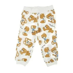 Moschino Baby Sets*Baby - T-Shirt With Pants Set With Bear Print, Grey