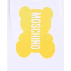 Moschino Baby Onesies & Bodysuits*Baby - Unisex Jersey Bodysuit Gift Set With All Over, Gold Toy