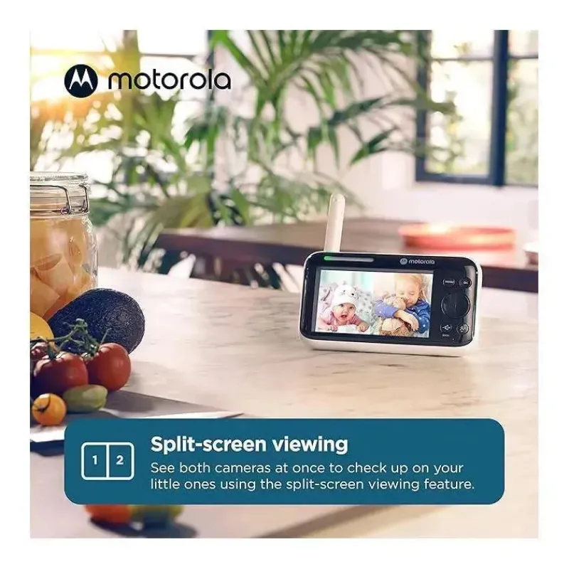 Motorola Video Monitors*- 2 Camaras Baby Monitor PIP1500 Video Baby Monitor