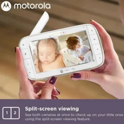 Motorola Wi-Fi Monitors*- 2 Cameras Wifi Baby Monitor with Crib Mount