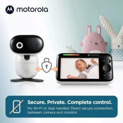 Motorola Wi-Fi Monitors*- 5 Motorized Video Baby Monitor With Camera