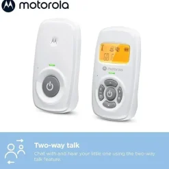 Motorola Audio Monitor*- AM24 Audio Baby Monitor with LCD Screen