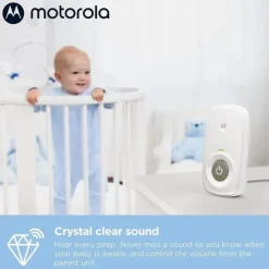Motorola Audio Monitor*- AM24 Audio Baby Monitor with LCD Screen