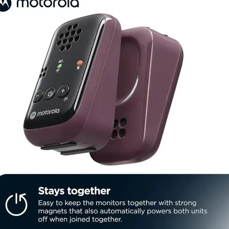Motorola Audio Monitor*- Audio-Only Portable Baby Monitor with Rechargeable Batteries