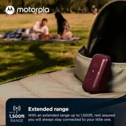 Motorola Audio Monitor*- Audio-Only Portable Baby Monitor with Rechargeable Batteries