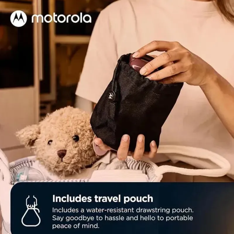 Motorola Audio Monitor*- Audio-Only Portable Baby Monitor with Rechargeable Batteries