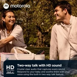 Motorola Audio Monitor*- Audio-Only Portable Baby Monitor with Rechargeable Batteries