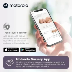 Motorola Wi-Fi Monitors*- Baby Monitor Camera PIP1010 WiFi Motorized Video Camera