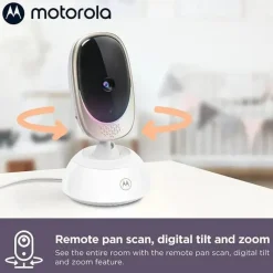 Motorola Wi-Fi Monitors*- Baby Monitor VM85 Indoor WiFi Video with Camera & Mood Light