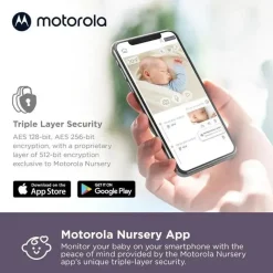 Motorola Wi-Fi Monitors*- Baby Monitor VM85 Indoor WiFi Video with Camera & Mood Light