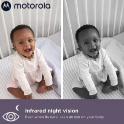 Motorola Wi-Fi Monitors*- Baby Monitor VM85 Indoor WiFi Video with Camera & Mood Light