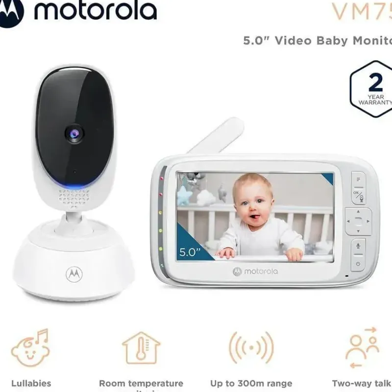 Motorola Video Monitors*- VM75 Indoor Video Baby Monitor with Camera