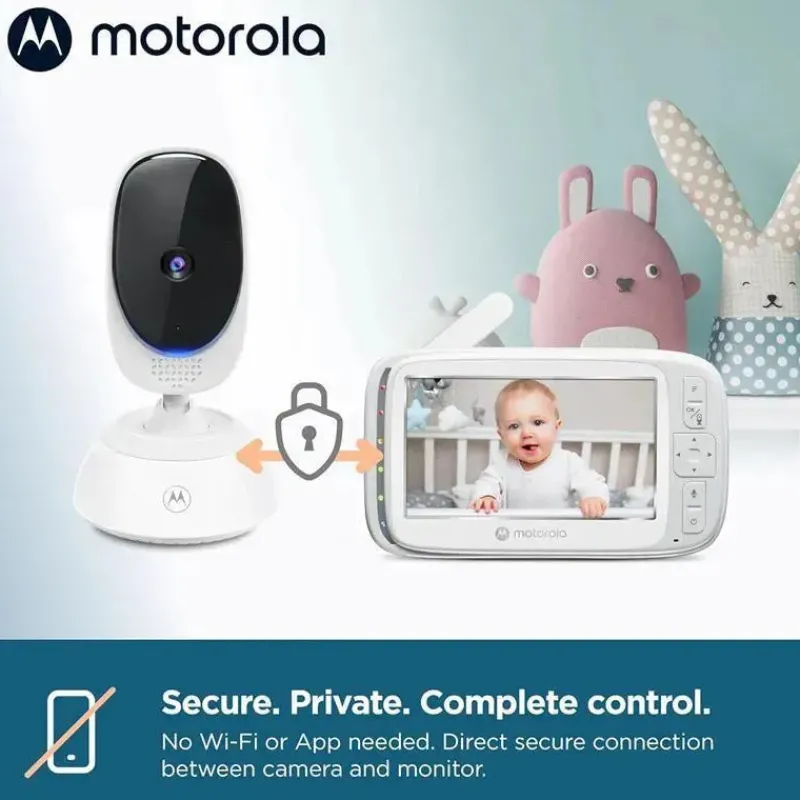 Motorola Video Monitors*- VM75 Indoor Video Baby Monitor with Camera